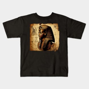 Egyptian Pharohs on Papyrus Kids T-Shirt